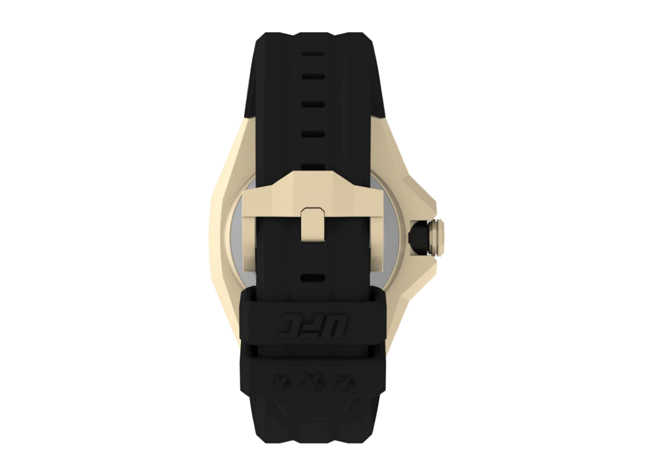 Timex UFC Pro 44mm Silicone Strap Watch Black Gold - photo 3