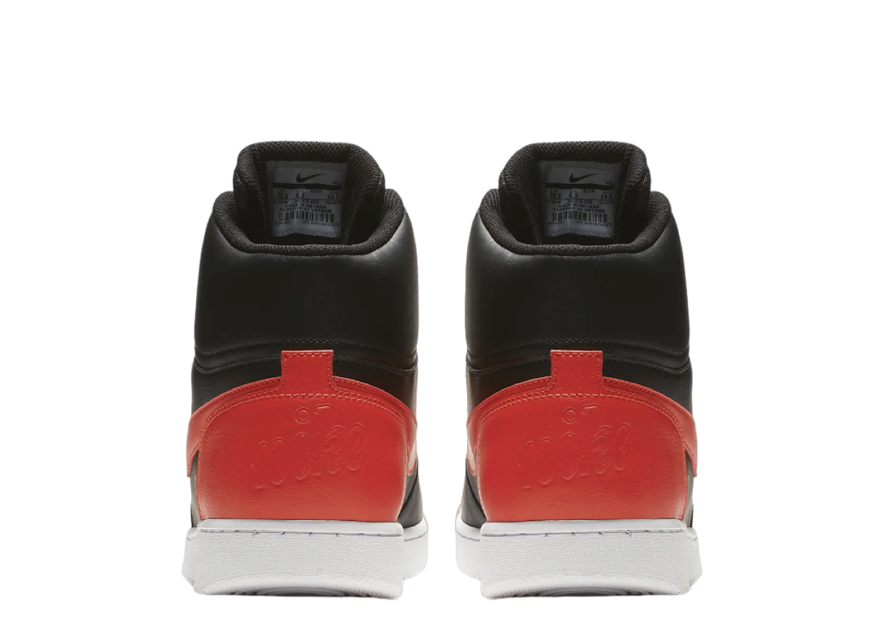 Nike Ebernon Mid Black Habanero Red - photo 3