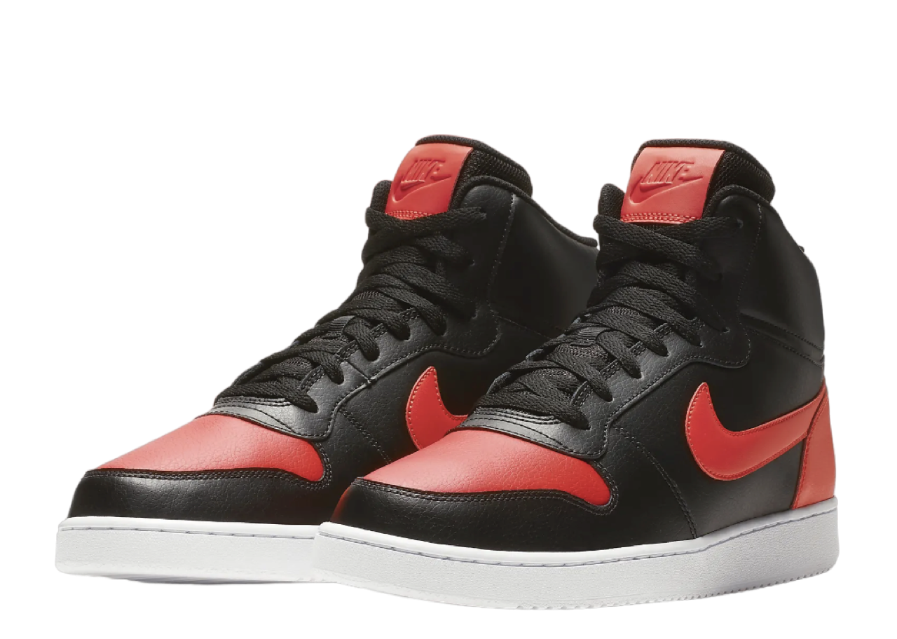 Nike Ebernon Mid Black Habanero Red - photo 2