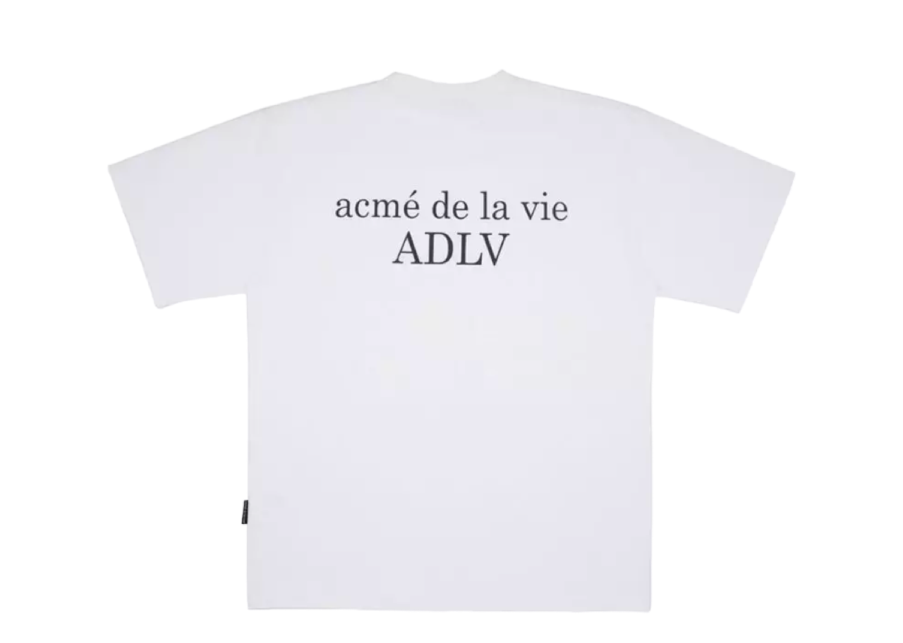 Acme De La Vie Baby Face Heart Boy Tee White - photo 2