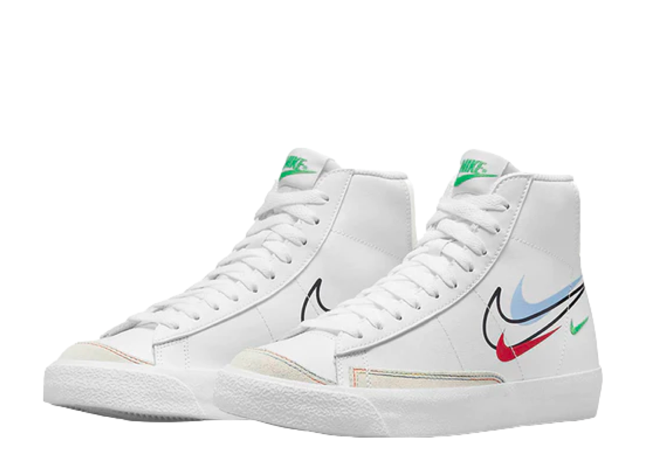 Nike Blazer Mid 77 Swoosh Pack (Grade School) - photo 2
