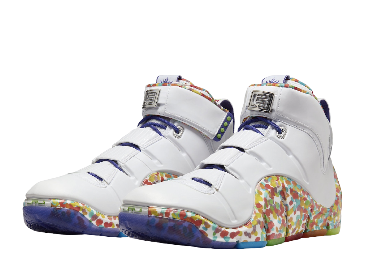 Nike LeBron 4 Fruity Pebbles (2024) - photo 2