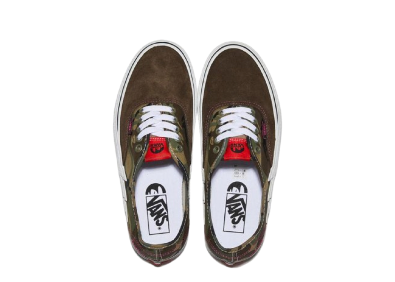 Vans Authentic x Aape Bolt Green Camo - photo 3