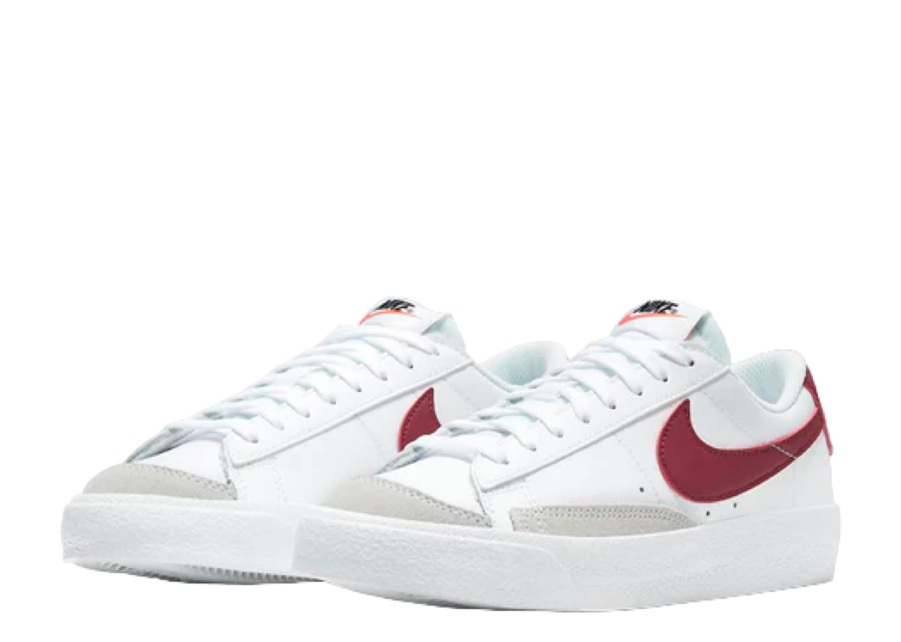 Nike Blazer Low 77 White Team Red (Grade School) - photo 2