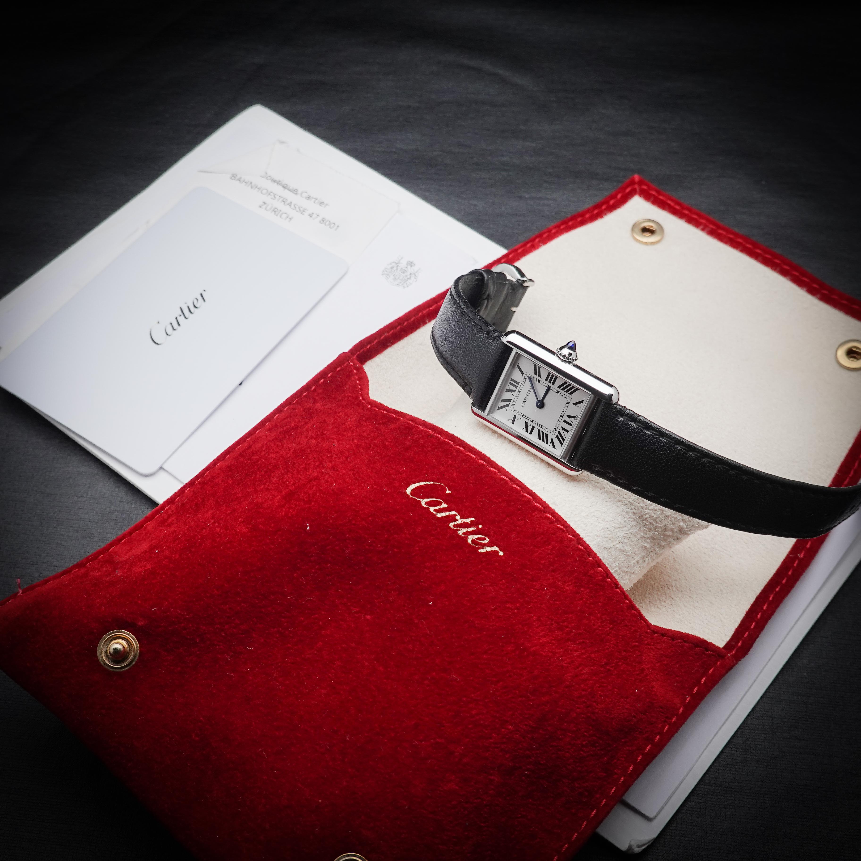 Cartier Tank Must Small Photovoltaic Solarbeat Ref: Wsta0060 - photo 6