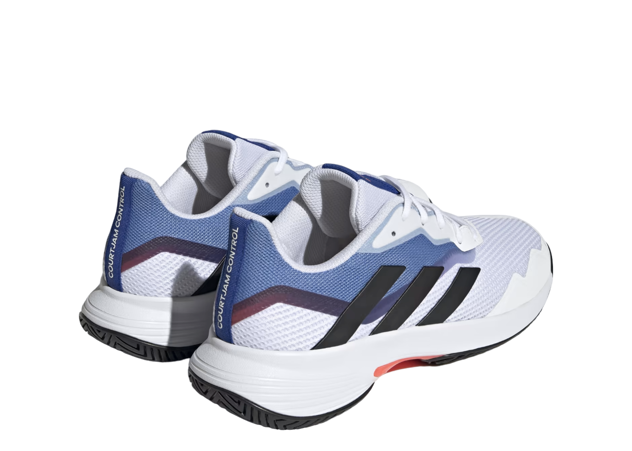 Adidas Courtjam Control Tennis White Blue Fusion - photo 3