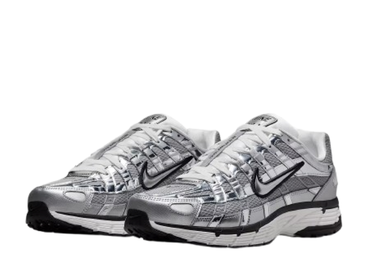 Nike P-6000 Metallic Silver Sail - photo 2