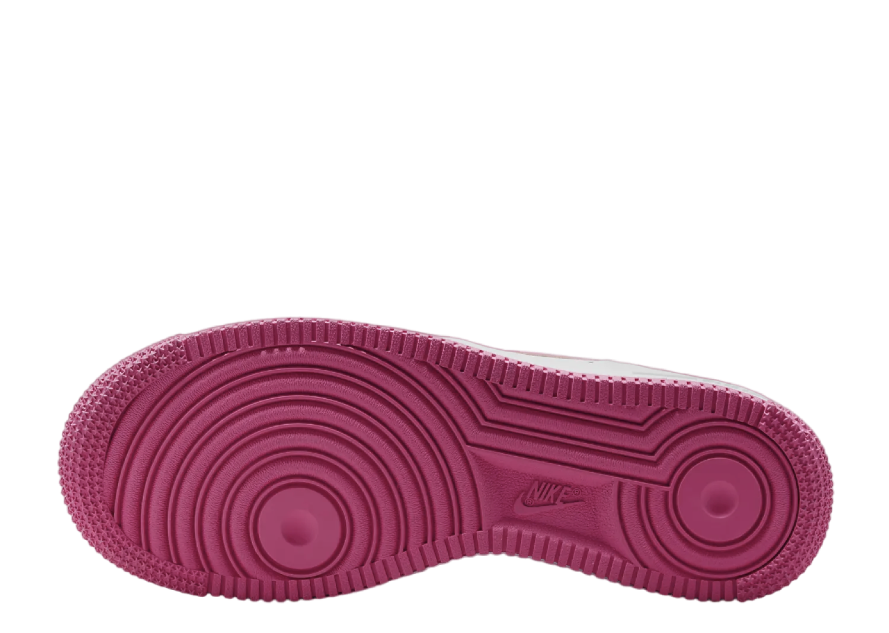 Nike Air Force 1 White Laser Fuchsia (Grade School) - photo 4