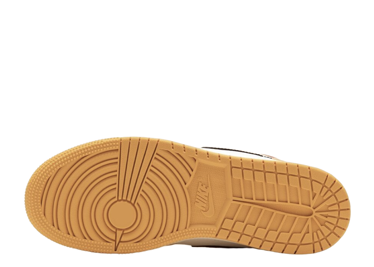 Air Jordan 1 Retro High OG Yellow Ochre (Grade School) - photo 4