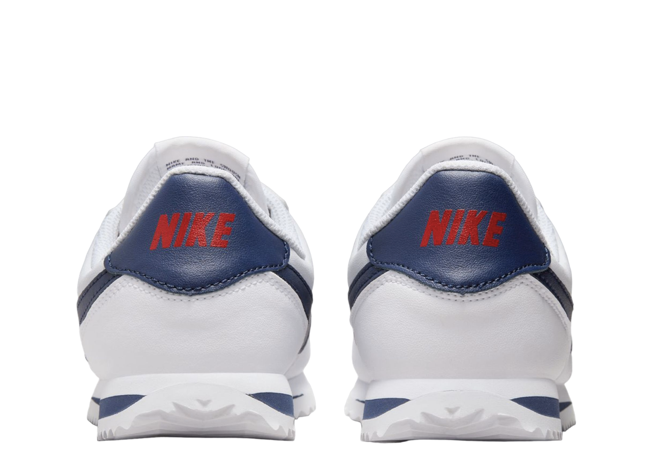 Nike Cortez Basic White Neutral Indigo (Grade School) - photo 3
