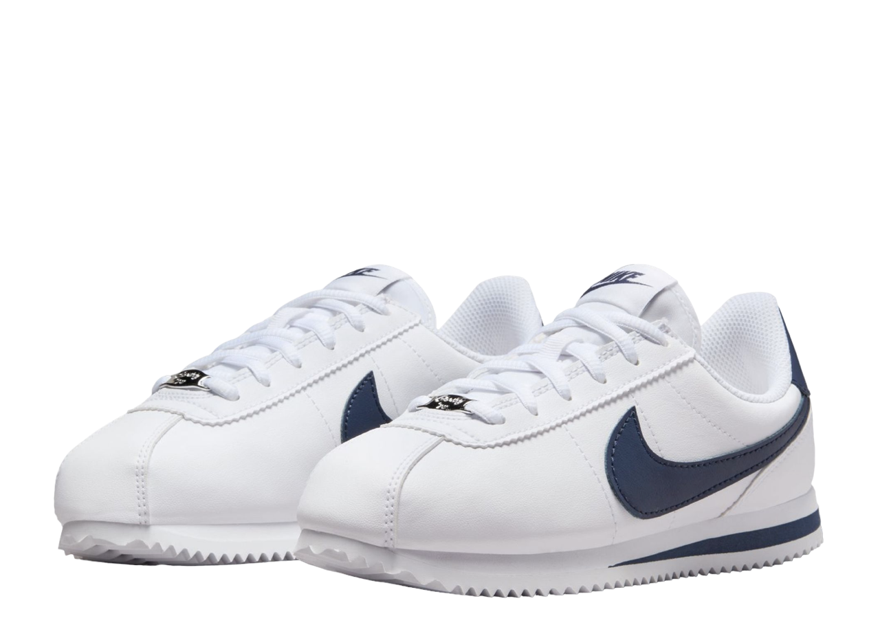 Nike Cortez Basic White Neutral Indigo (Grade School) - photo 2