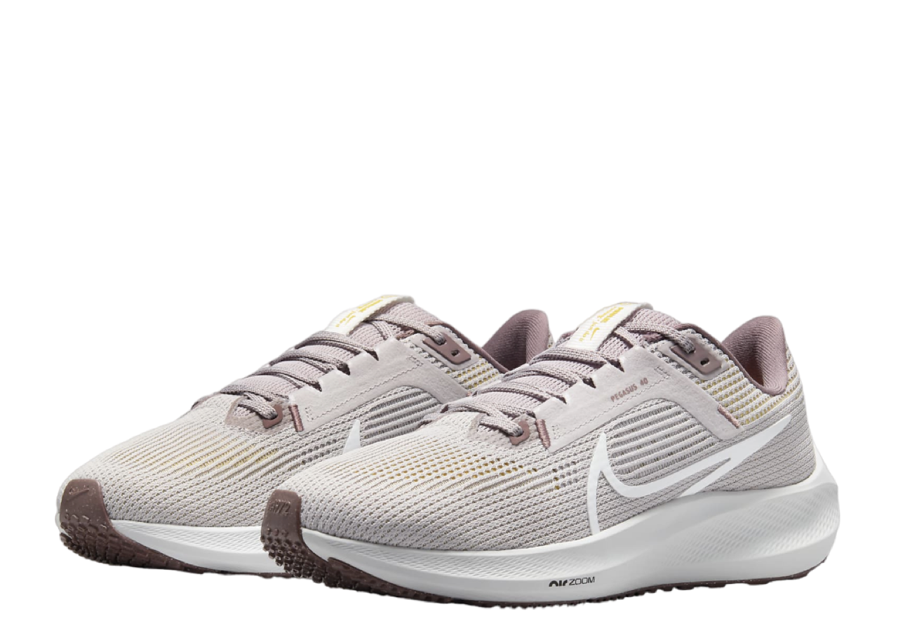 Nike Pegasus 40 Platinum Violet Saturn Gold (Women's) - photo 2