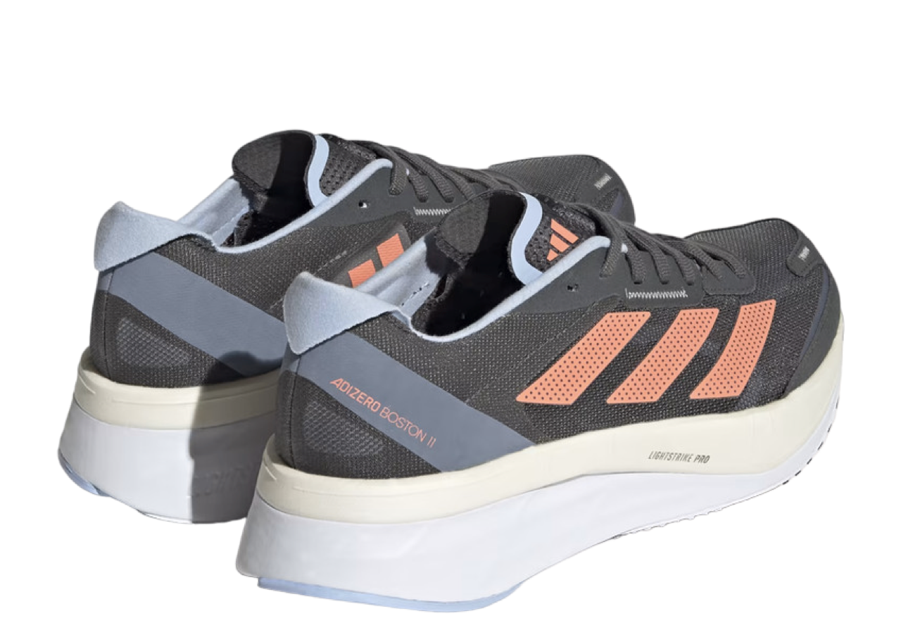 Adidas Adizero Boston 11 Grey Coral Fusion (Women's) - photo 3