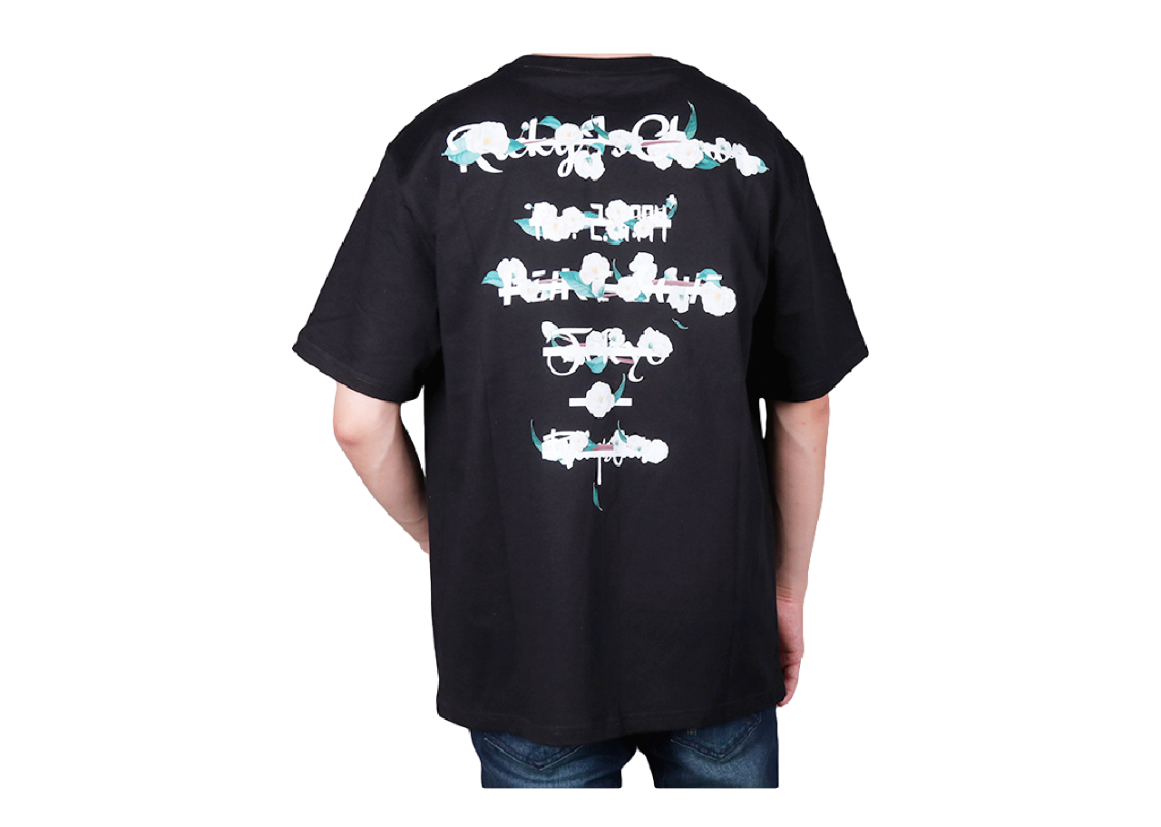Ricky Is Clown Camellia Blood Tee Black - photo 2