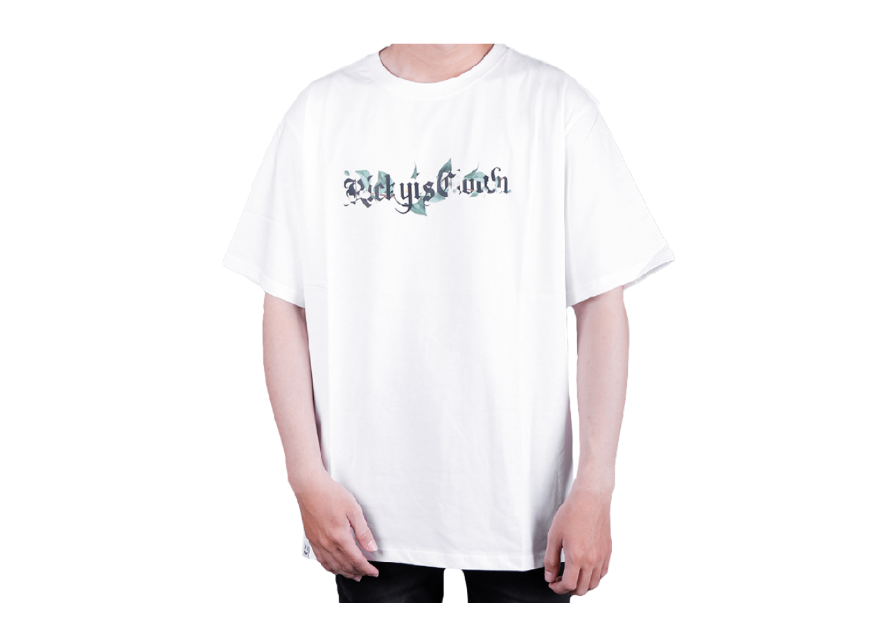 Ricky Is Clown Camellia Gothic Tee White - photo 2