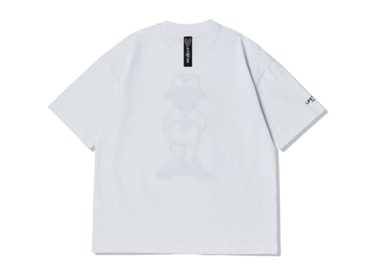 Lifework Hipdog Applique T-Shirt White - photo 2
