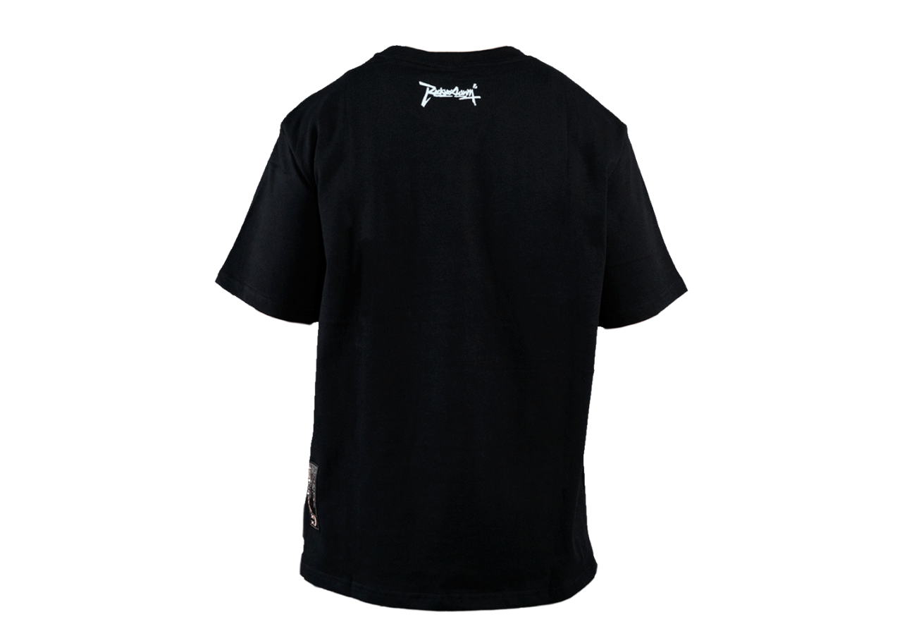 Ricky Is Clown Mechanical Age Tears Smiling Face Tee Black - photo 2