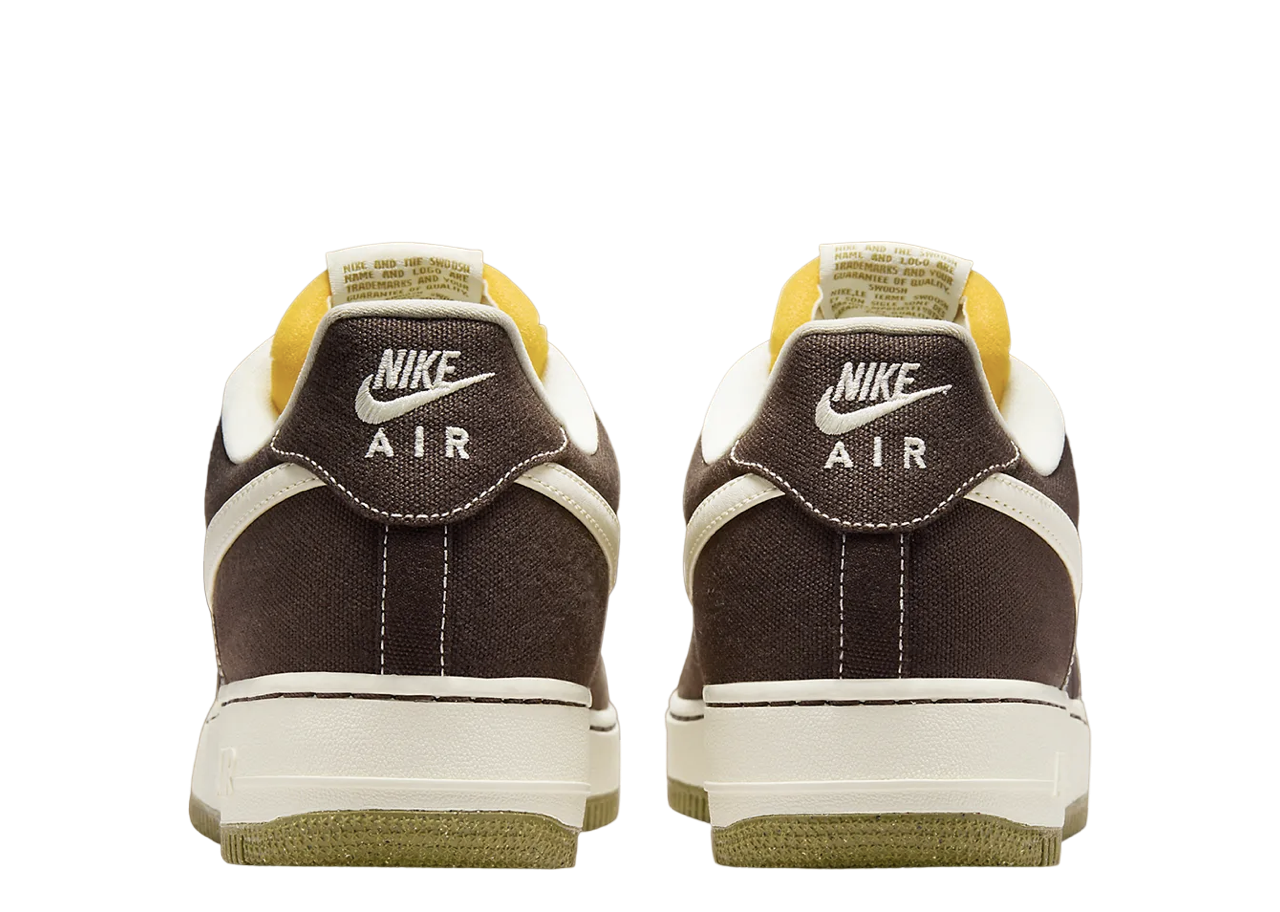 Nike Air Force 1 Low 07 PRM Canvas Baroque Brown - photo 3