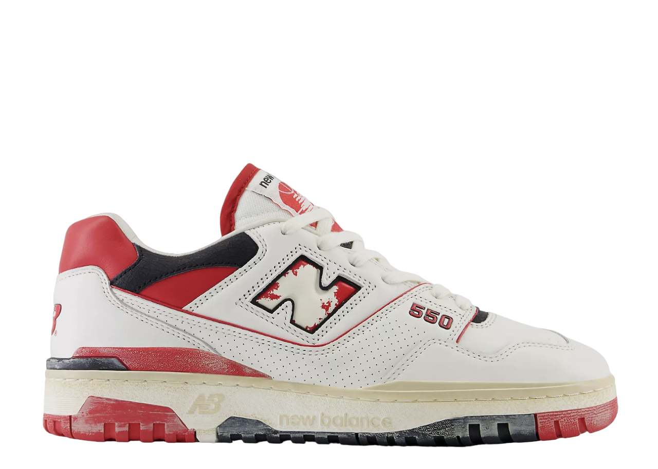 New Balance 550 Vintage Pack Team Red