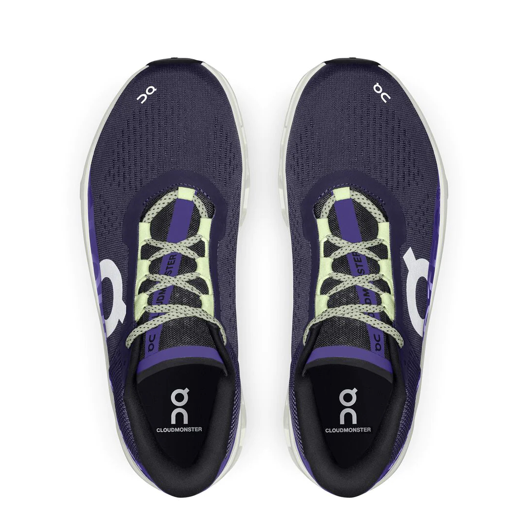 On Running Cloudmonster Acai Purple Yellow - photo 3