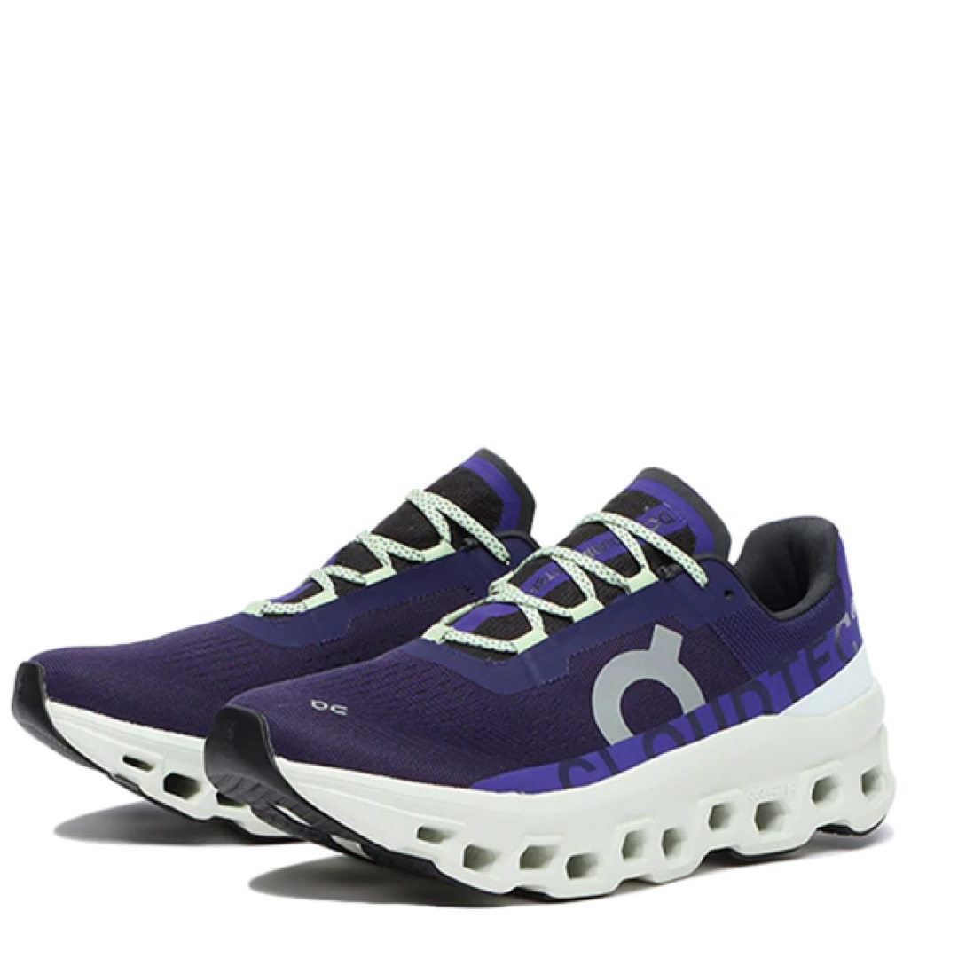 On Running Cloudmonster Acai Purple Yellow - photo 2