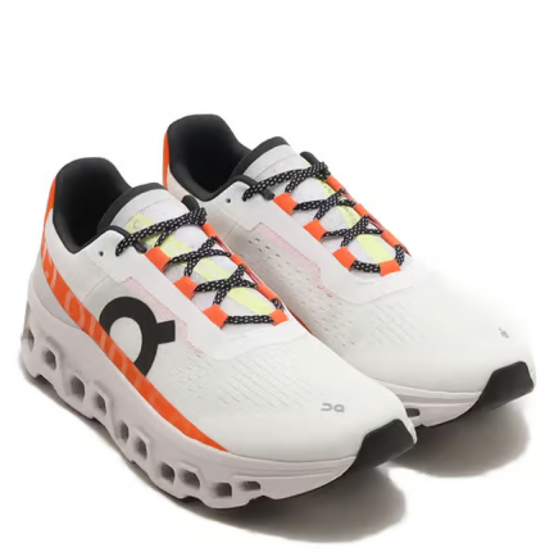 On Running Cloudmonster Undyed-White Flame (Women's) - photo 2