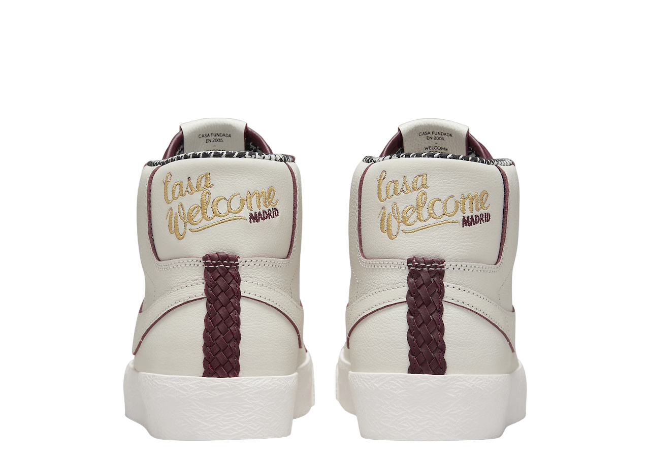 Nike SB Zoom Blazer Mid QS Welcome Skateboarding - photo 3