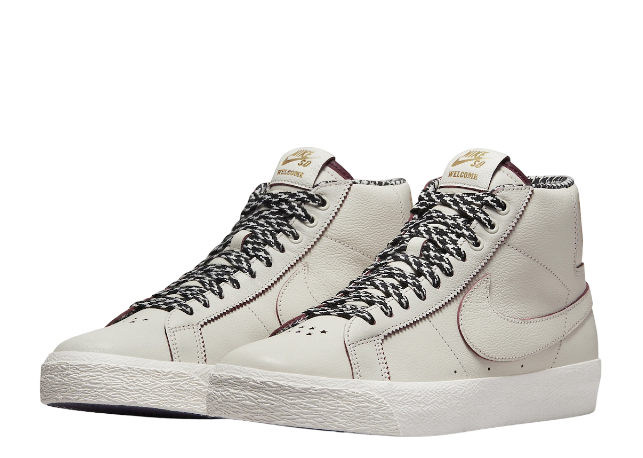 Nike SB Zoom Blazer Mid QS Welcome Skateboarding - photo 2