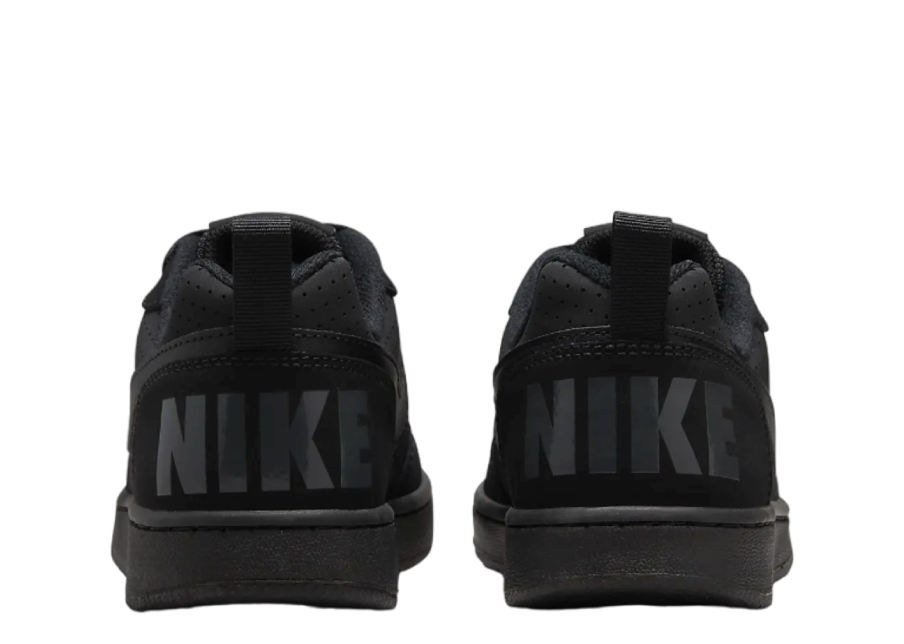 Nike Court Borough Low Triple Black (Grade School) - photo 3