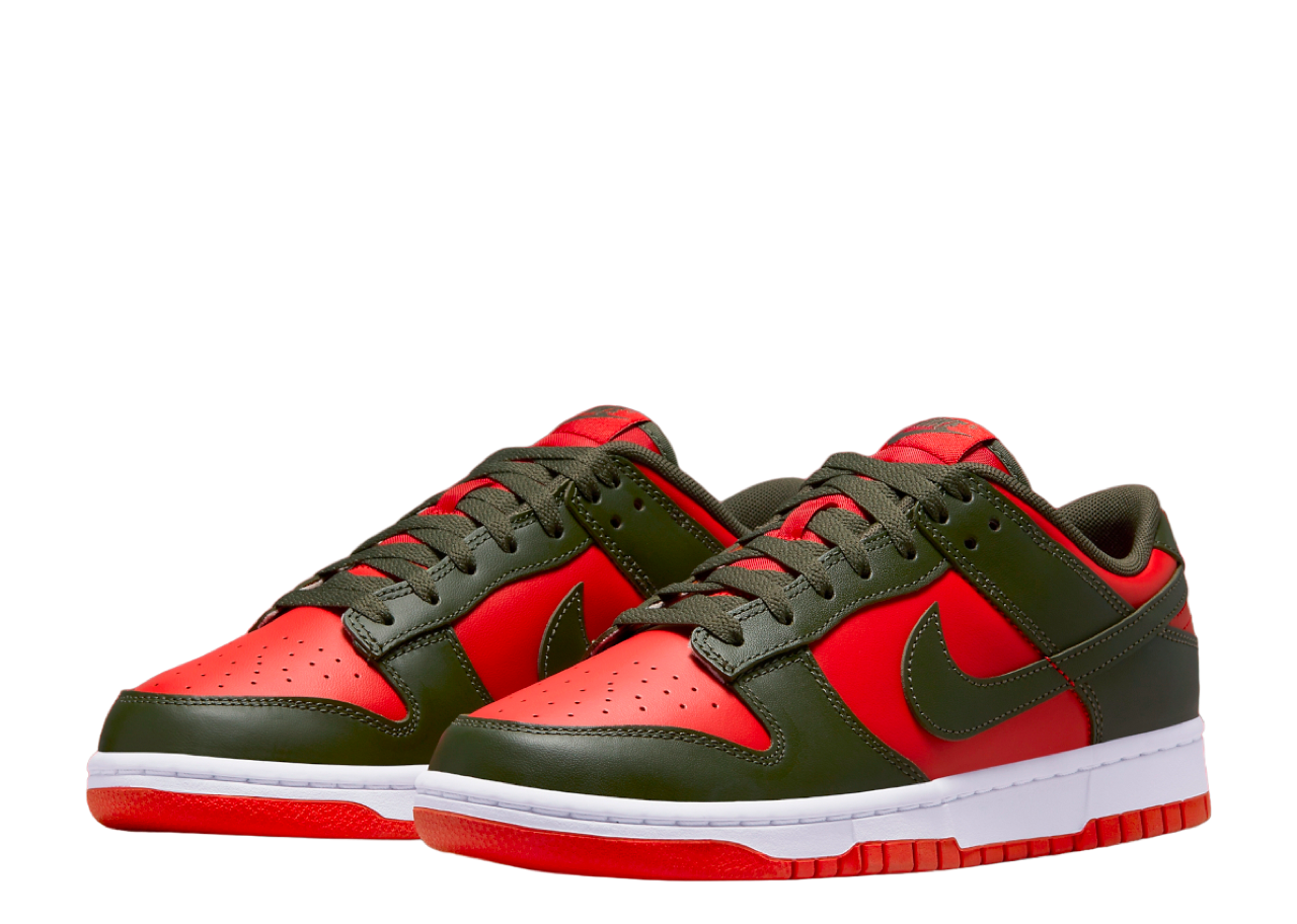 Nike Dunk Low Mystic Red Cargo Khaki - photo 2