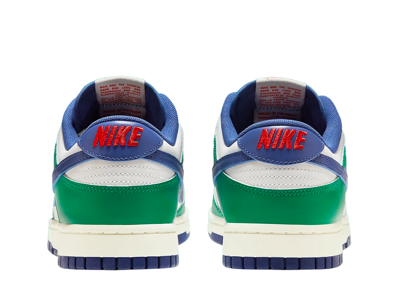 Nike Dunk Low Retro Gorge Green Deep Royal Blue - photo 3