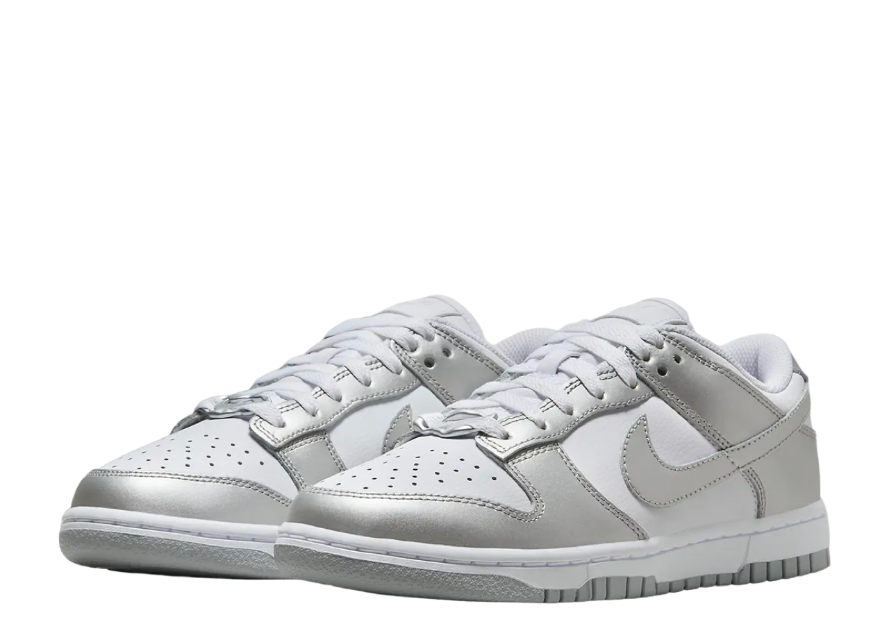 Nike Dunk Low Metallic Silver (Women's) - photo 2