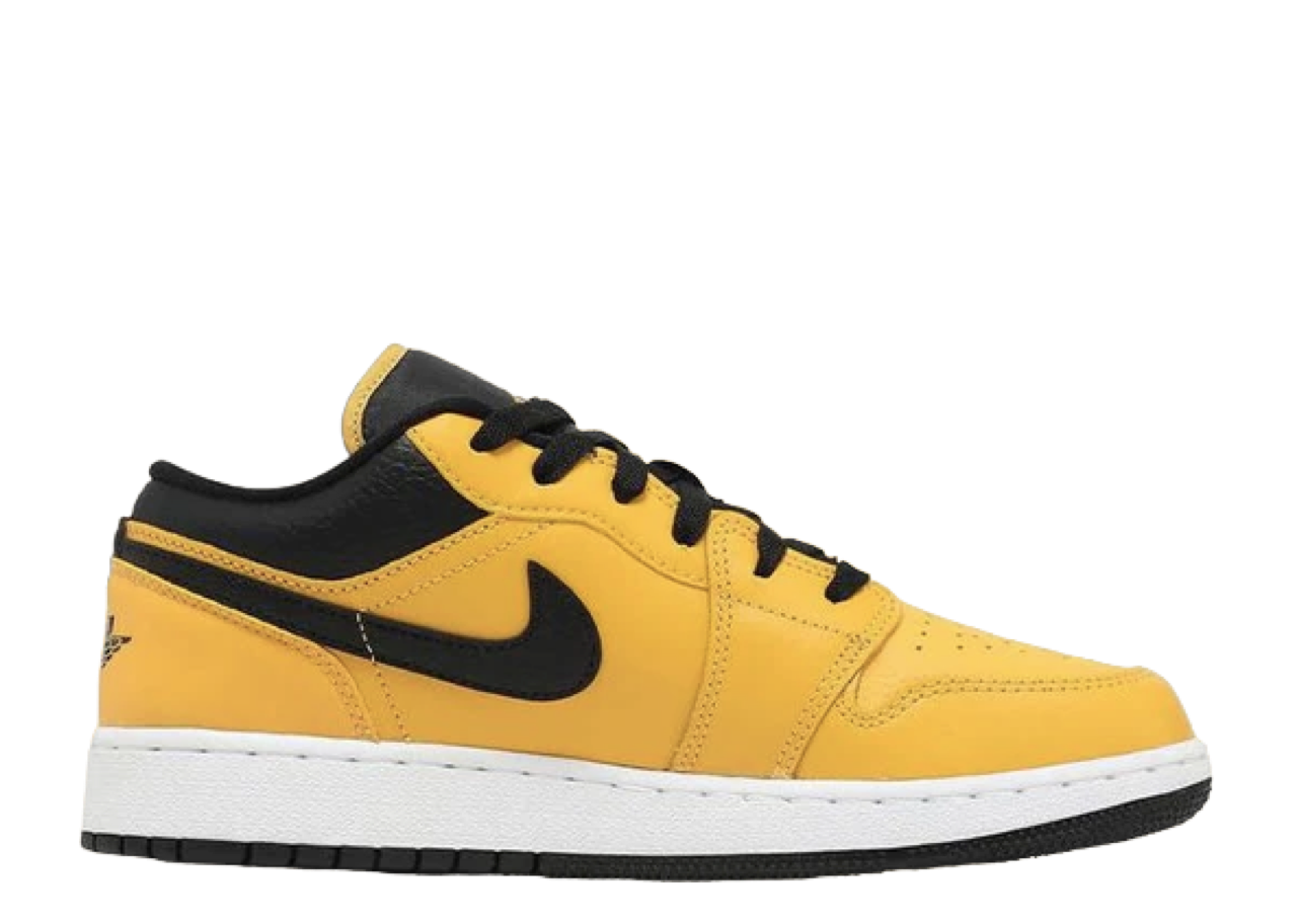 Air Jordan 1 Low University Gold Black (Grade School)