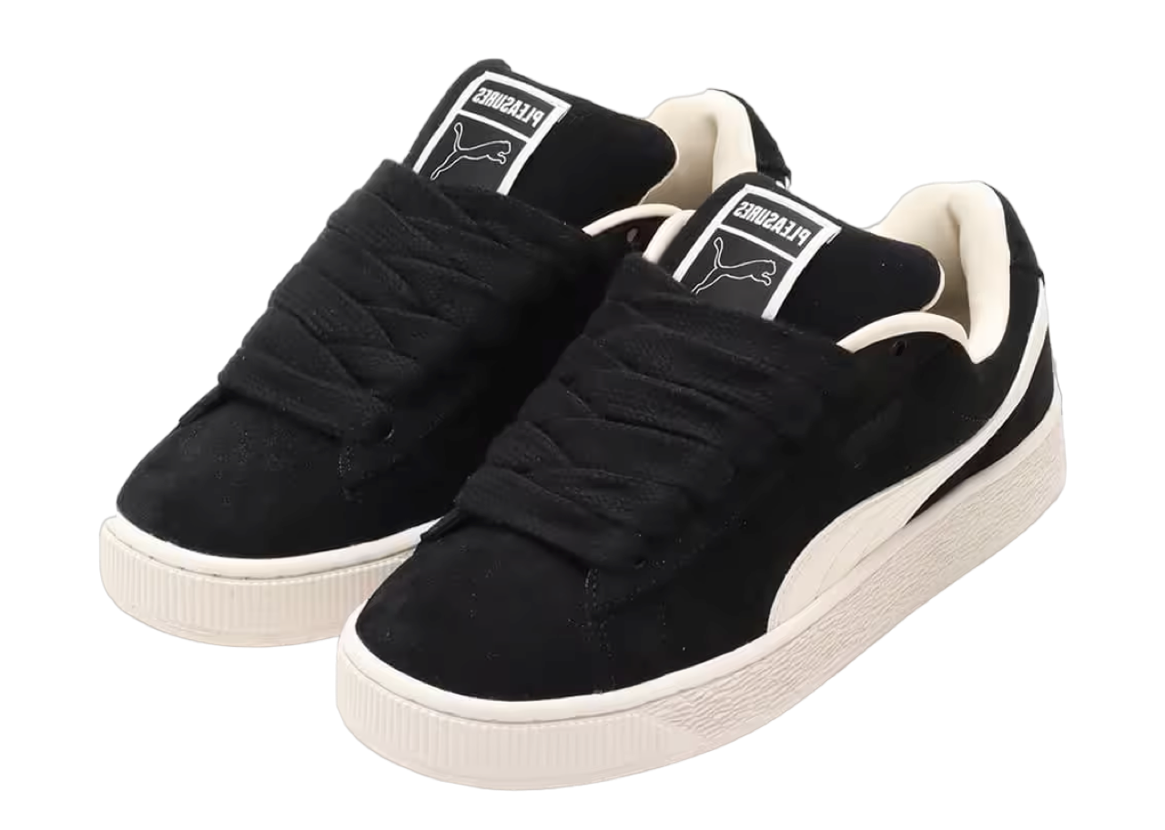 Puma Suede XL Pleasures Black Frosted Ivory - photo 2