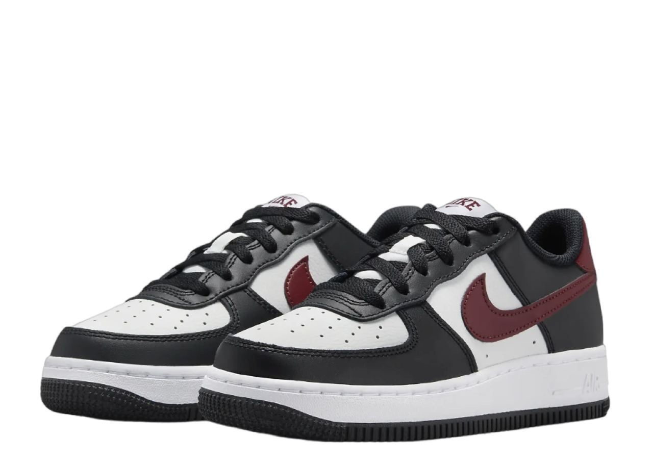 Nike Air Force 1 Low White Dark Team Red (Grade School) - photo 2