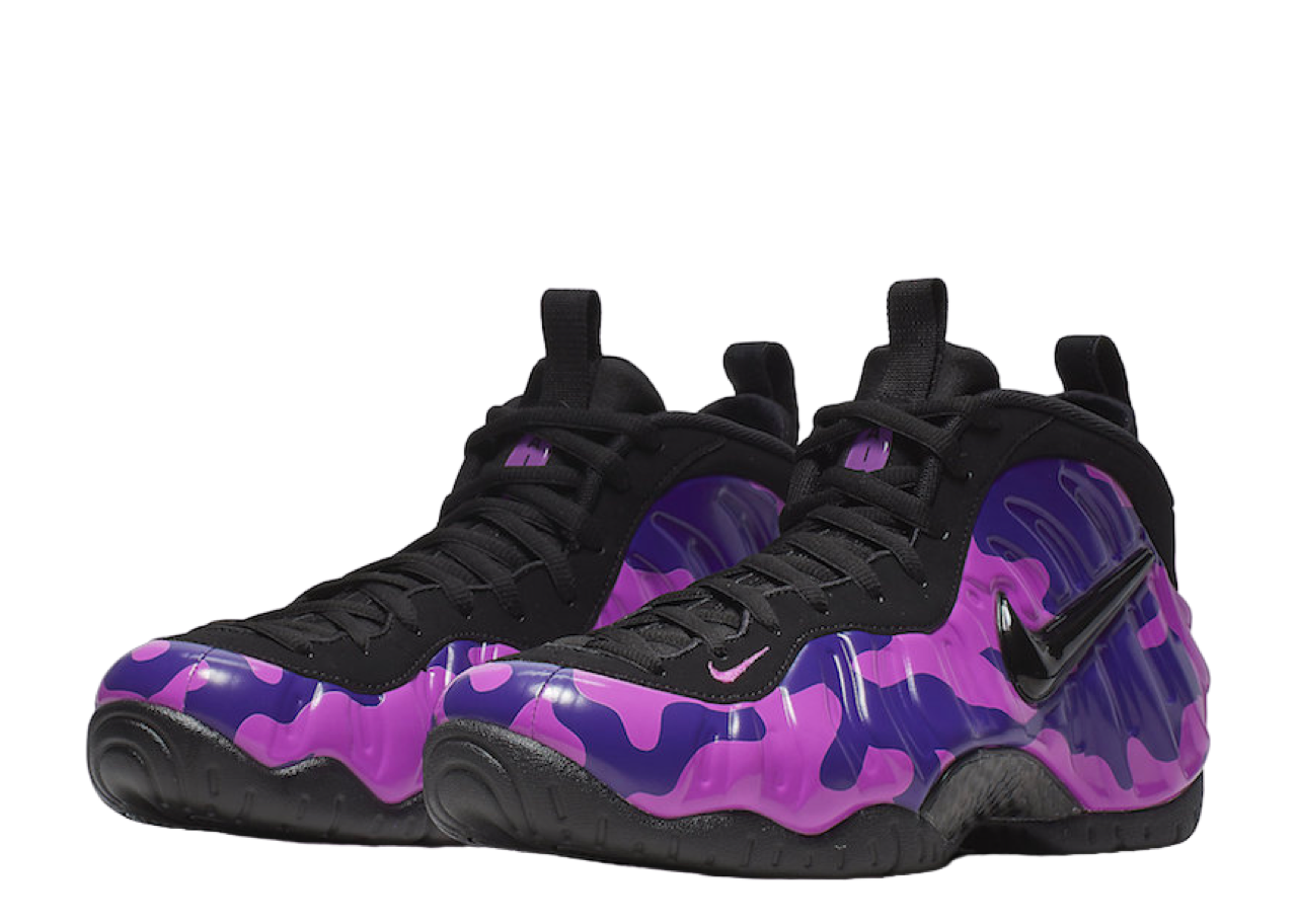 Nike Air Foamposite Pro Purple Camo - photo 2