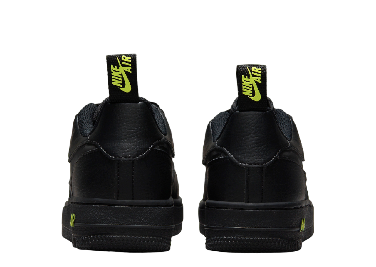 Nike Air Force 1 LV8 Multi Swoosh Black Volt (Grade School) - photo 3