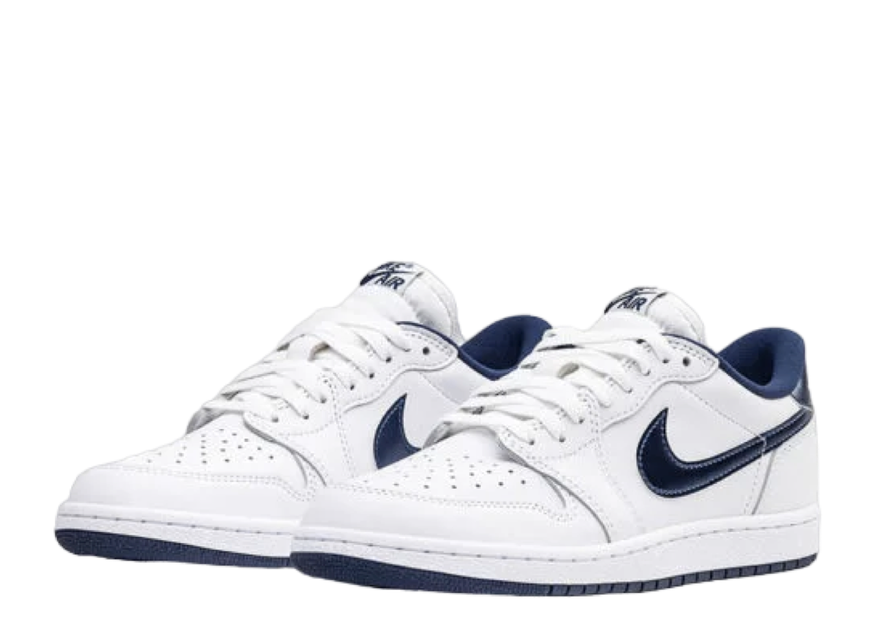 Air Jordan 1 Retro Low 85 Metallic Blue - photo 2