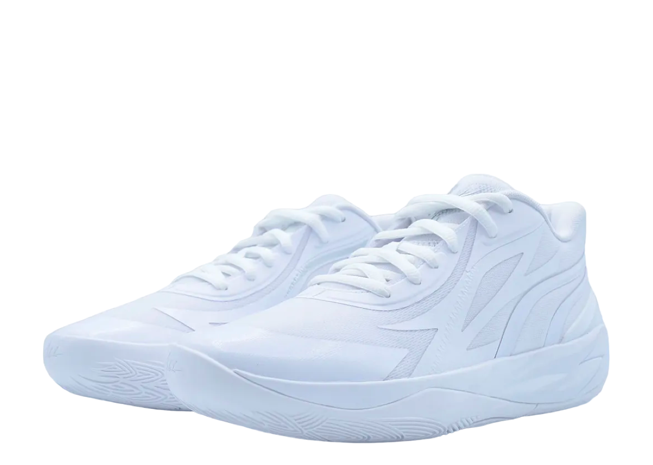 Puma LaMelo Ball MB.02 Lo White Silver - photo 2