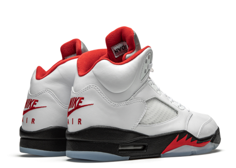 Jordan 5 Retro Fire Red Silver Tongue (2020) - photo 2