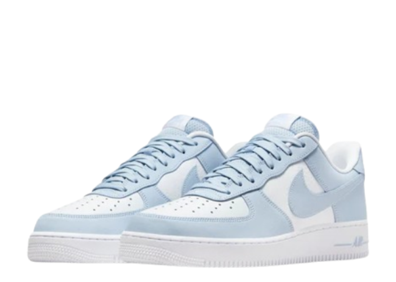Nike Air Force 1 Low '07 Light Armory Blue White - photo 2
