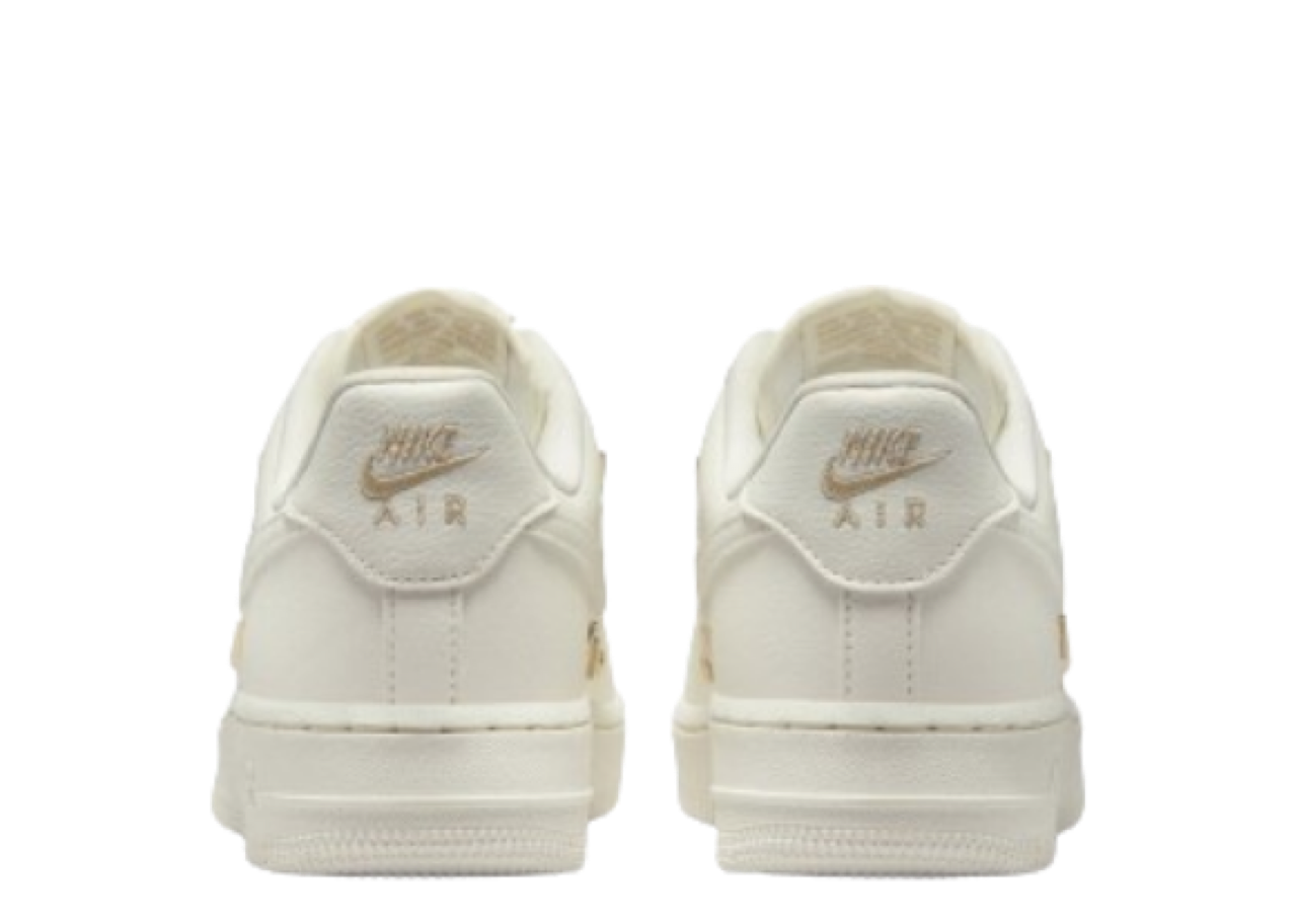 Nike Air Force 1 '07 LX CN Sail Gold Mini Swooshes (Women's) - photo 3