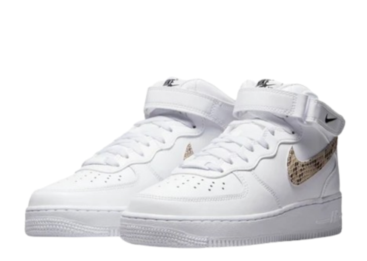 Nike Air Force 1 '07 Mid Snakeskin Swoosh (Women's) - photo 2