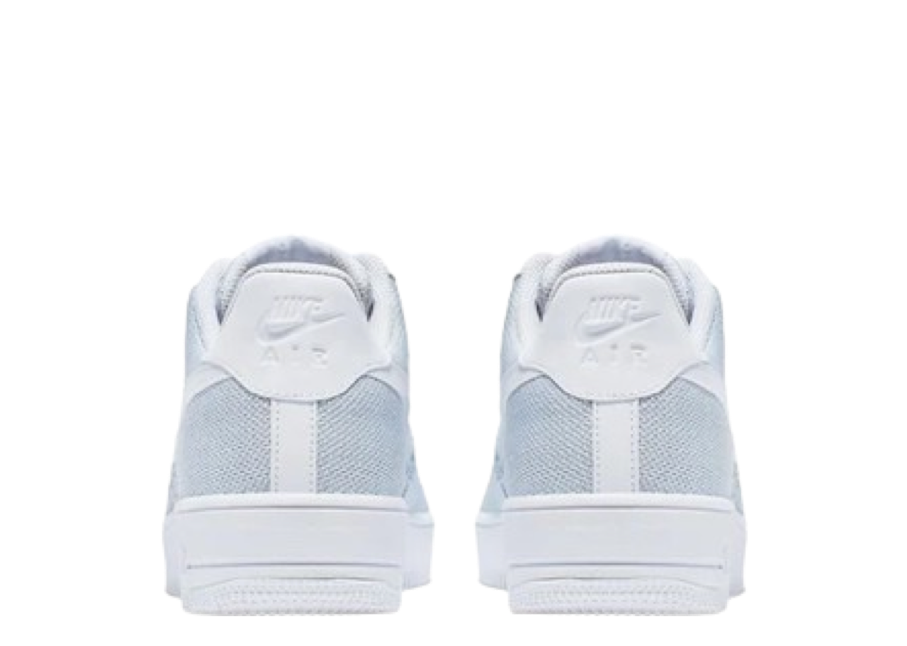 Nike Air Force 1 Flyknit 2 White Pure Platinum - photo 4