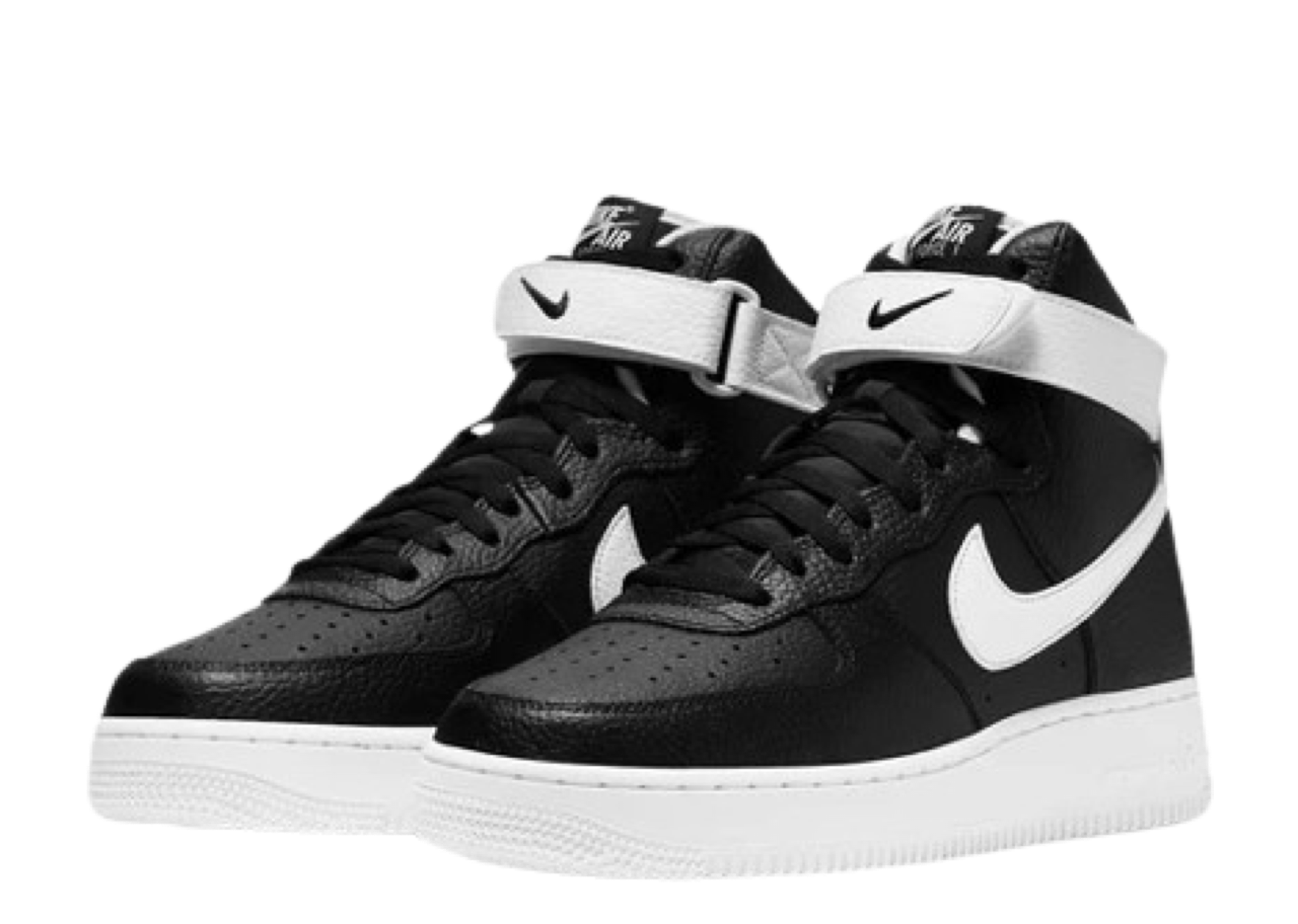 Nike Air Force 1 High '07 Black White - photo 3
