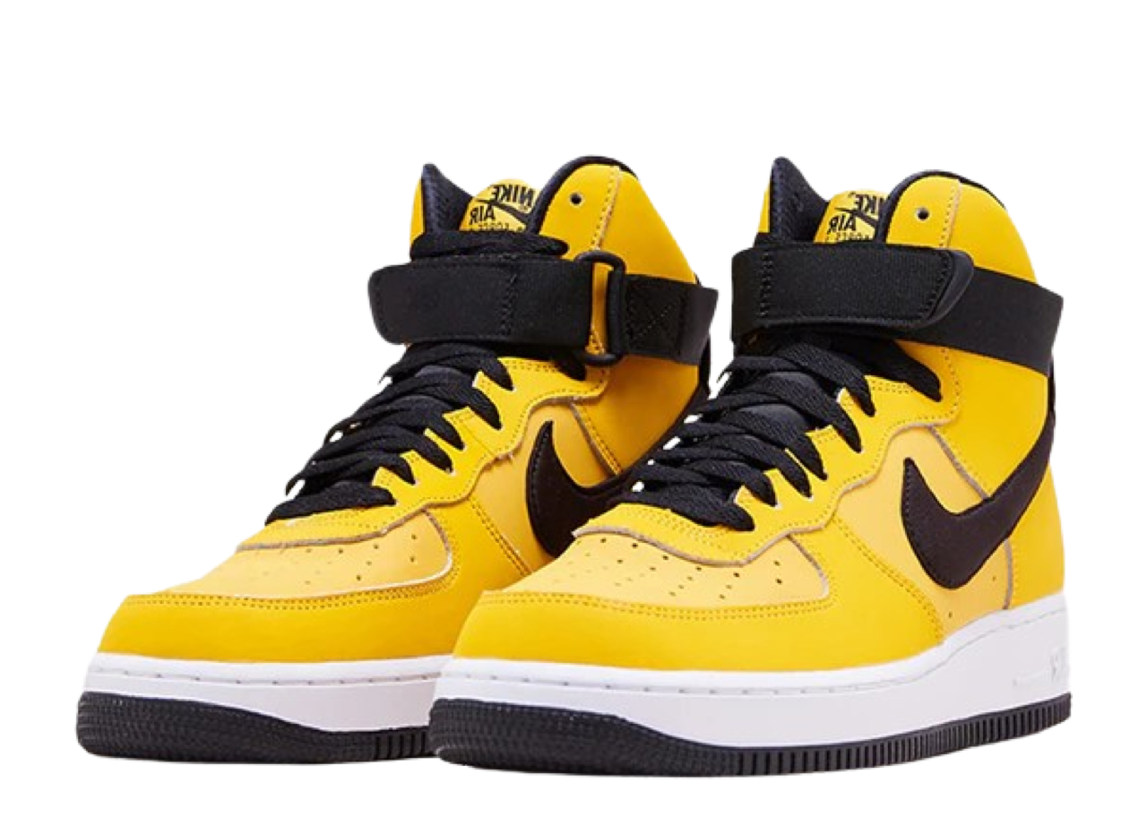 Nike Air Force 1 High '07 Strap 'Yellow Ochre' - photo 2
