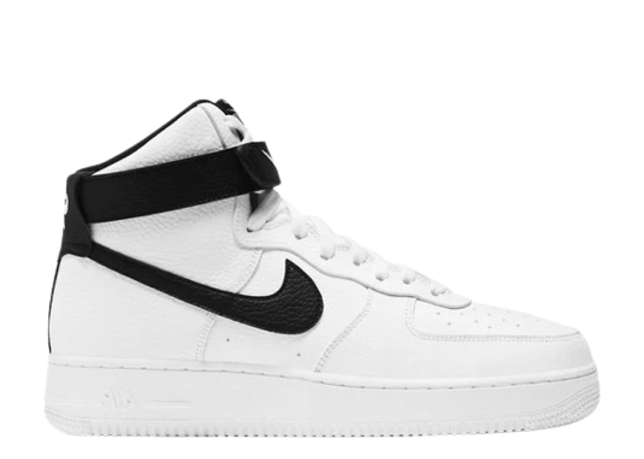 Nike Air Force 1 High '07 White Black - photo 2