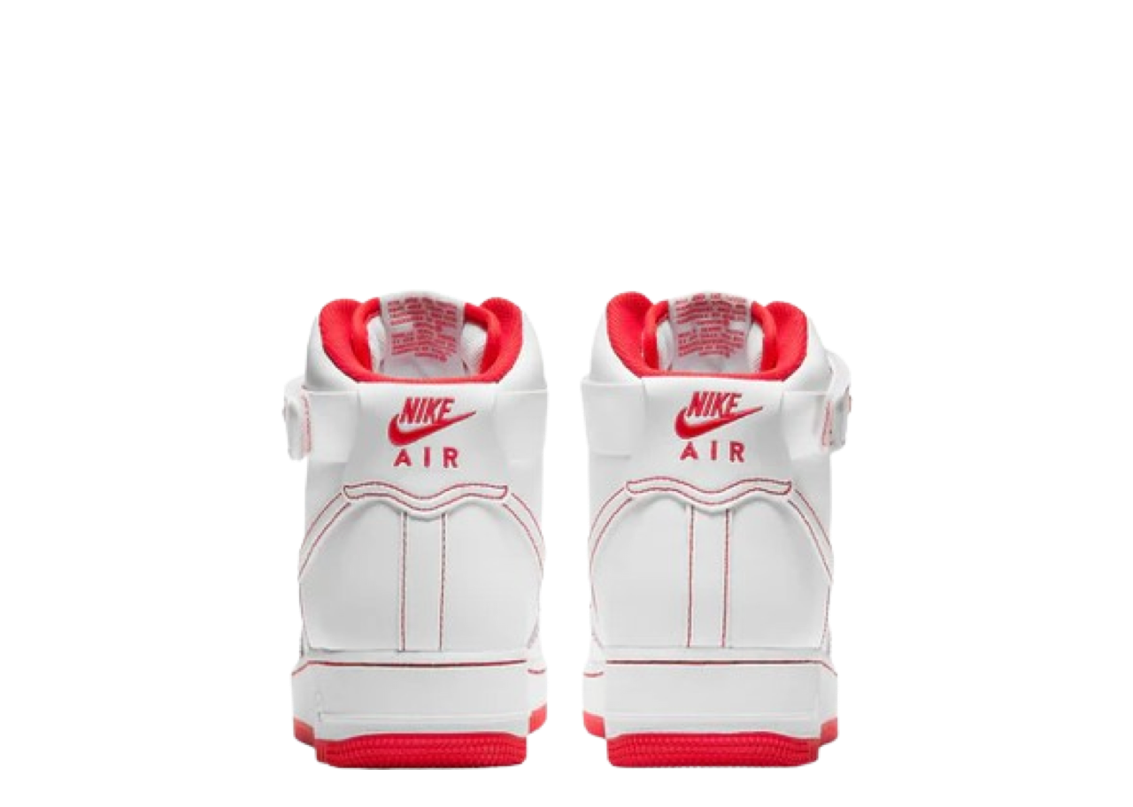 Nike Air Force 1 High '07 White University Red - photo 3