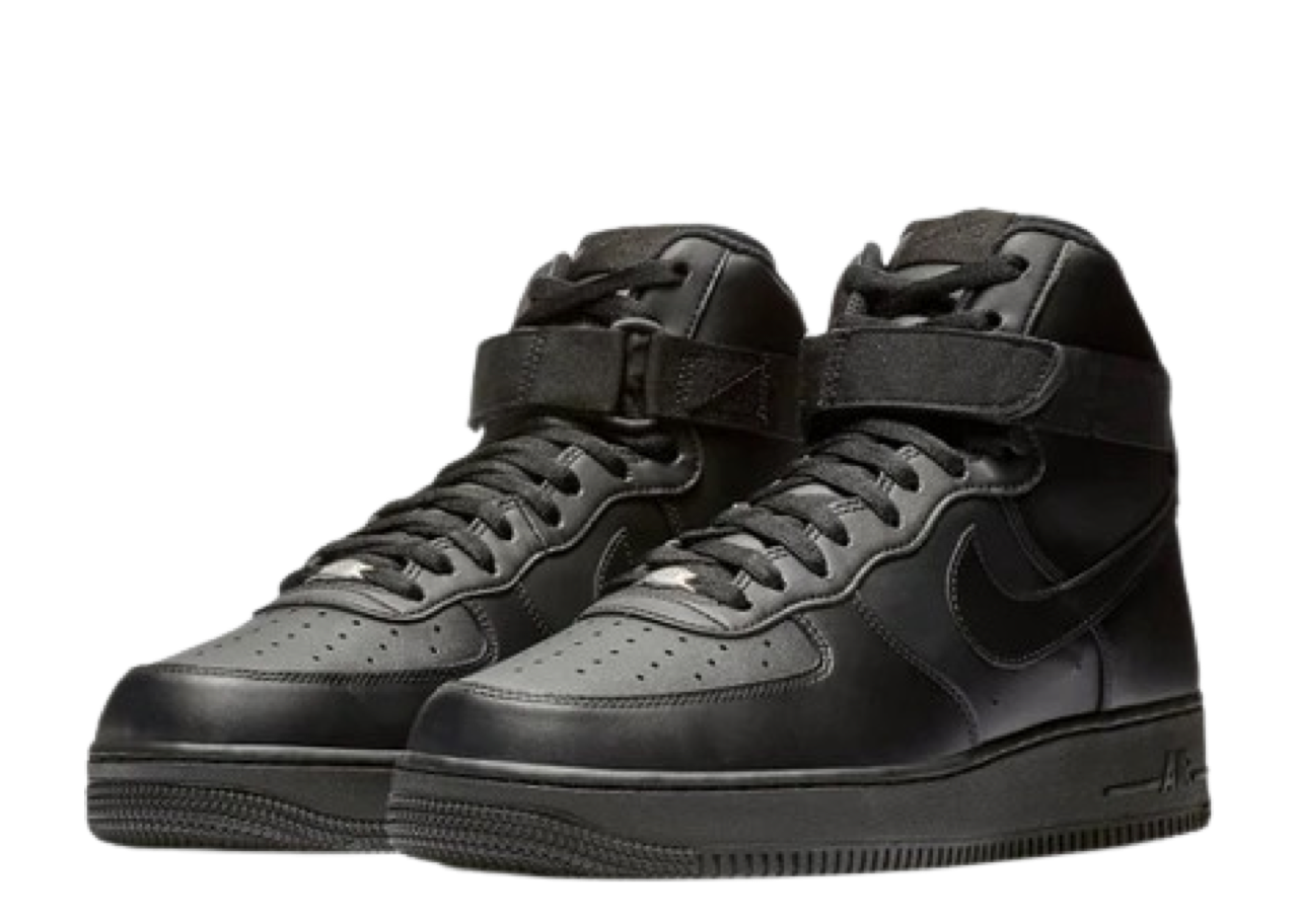 Nike Air Force 1 High 07 Triple Black - photo 2