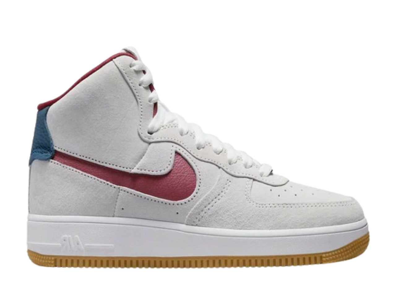 Nike Air Force 1 High Sculpt Grey Suede (Women's)